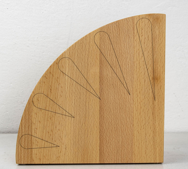 Bisbell Bukowy Blok Premium magnetyczny 21 cm