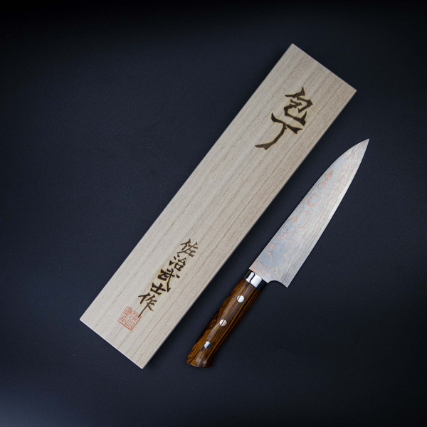 Takeshi Saji IW Aogami#2 Color Nóż Szefa kuchni 18 cm