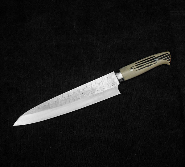 Takeshi Saji SRS-13 Róg Jeleni Nóż Szefa 24 cm