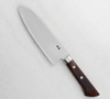 Satake Unique Shirogami Nóż Santoku 17 cm w drewnianym pudełku
