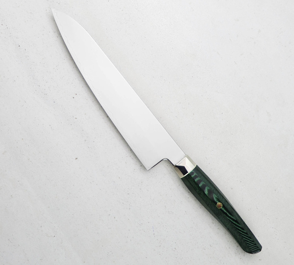Mcusta Zanmai Green Revolution SPG2 Nóż Gyuto 21 cm