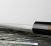 Hideo Kitaoka Shirogami Satin Damascus Nóż Miroshi Deba 21 cm