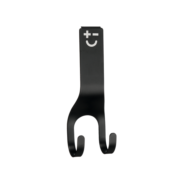 Podwójny Haczyk Na Listwę Bisbell Czarny