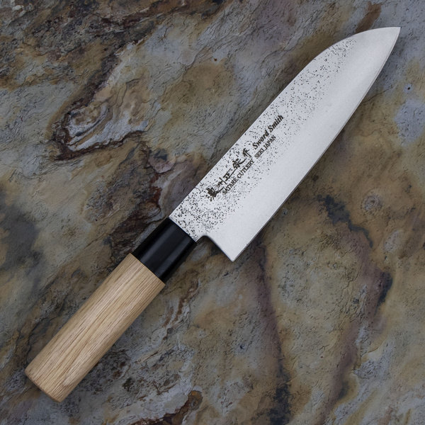 Satake Nashiji Natural Nóż Santoku 17 cm