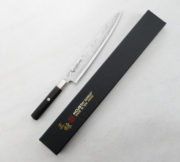 Mcusta Zanmai VG-10 Splash Nóż Sujihiki 24 cm