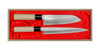 Satake Yoshimitsu Rdzewny Zestaw 2 noży Santoku+Sashimi