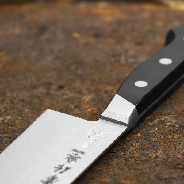 Kanetsune YH-3000 Aogami#2/SS Nóż Santoku 18 cm