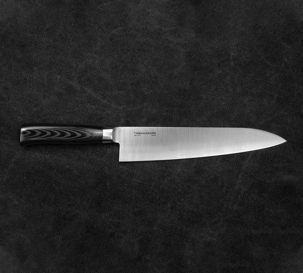 Tamahagane SAN Black VG-5 Nóż Szefa 24 cm