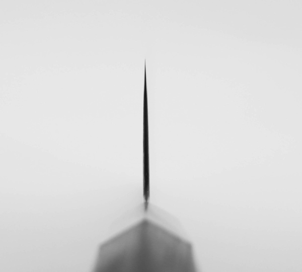 Mcusta Zanmai VG-10 Splash Nóż Nakiri 16,5 cm
