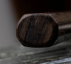 Hideo Kitaoka Shirogami Black Nóż Oktagon Yanagi 30 cm