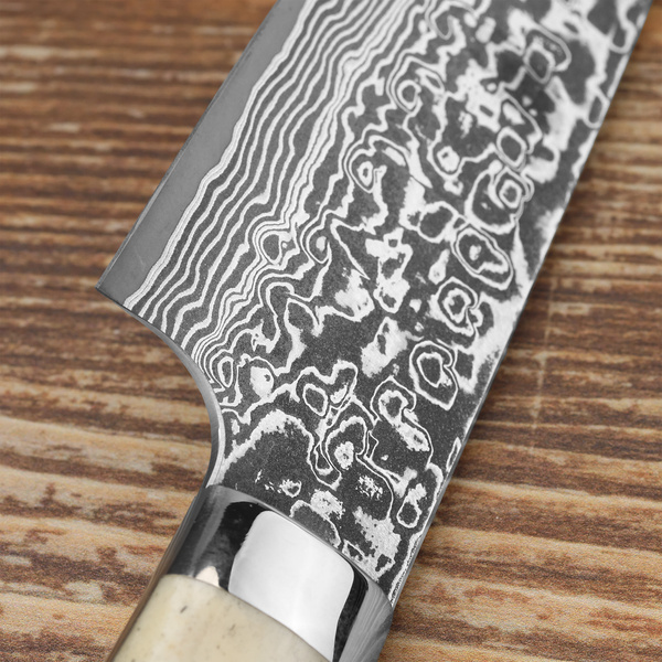 Takeshi Saji WBB R-2 Damascus Nóż Sujihiki 27 cm