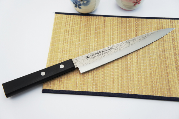 Satake Nashiji Black Pakka Nóż Yanagi-Sashimi 20,5 cm