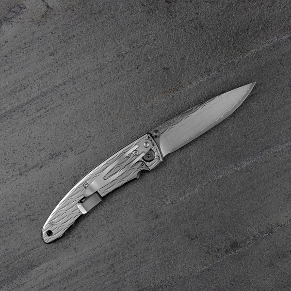 Mcusta Nami Small Damascus VG-10 Damascus 7 cm