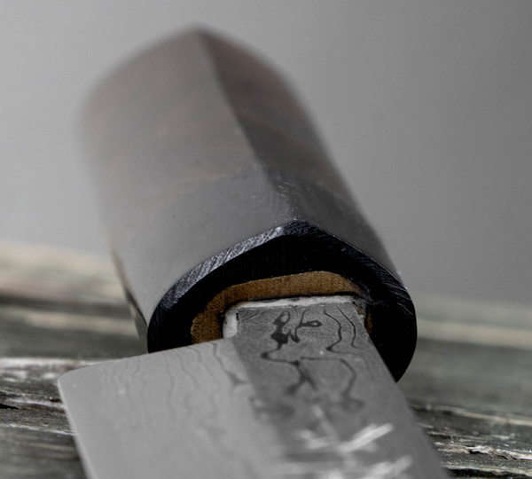 Hideo Kitaoka Shirogami Satin Nóż Matsuba 12 cm
