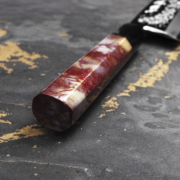 Sakai Takayuki Rinka Silver#3 Nóż Miroshi Deba 27 cm