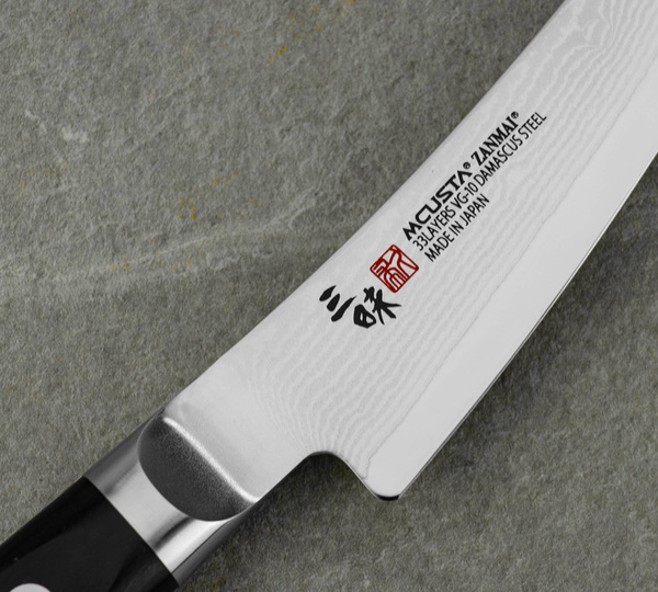 Mcusta Zanmai Classic Damascus VG-10 Pakka Nóż do wykrawania 16,5 cm