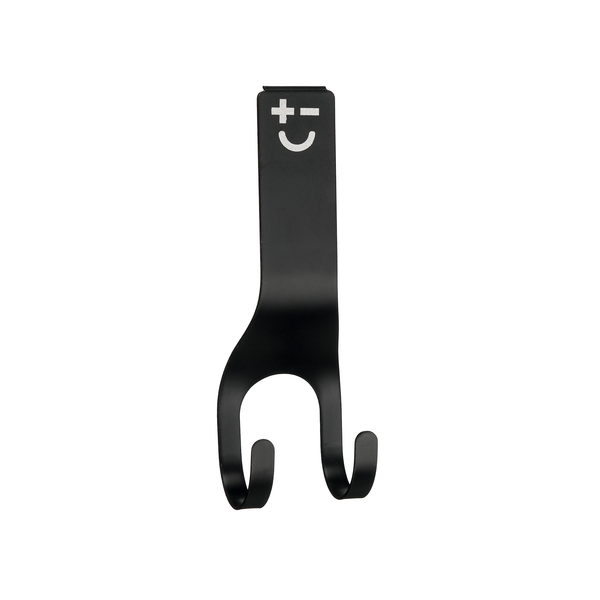 Podwójny Haczyk Na Listwę Bisbell Czarny