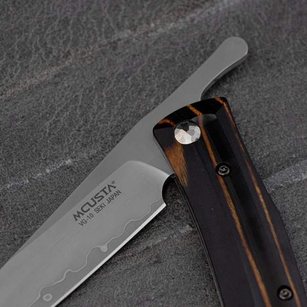 Mcusta Friction Folder Czarno-żółty VG-10 7,5 cm
