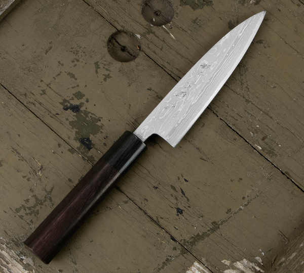 Hideo Kitaoka Shirogami Satin Nóż Kaisaki 12 cm
