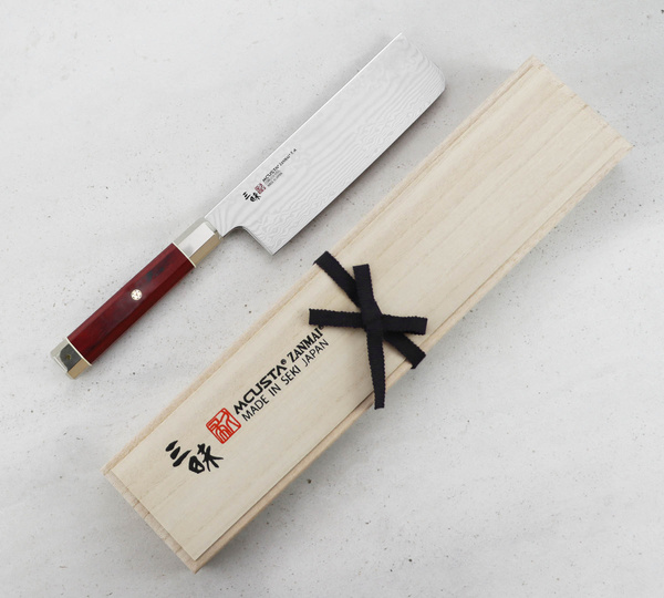 Mcusta Zanmai VG-10 Ultimate Aranami Nóż Nakiri 16,5 cm
