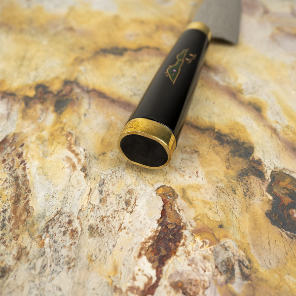 Takeshi Saji Art Fuji Unique R-2 Nóż uniwersalny 13 cm + Saya