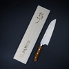 Takeshi Saji IW Aogami#2 Color Nóż Santoku 18 cm