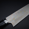 Takeshi Saji Blue Steel Nóż Santoku ręcznie kuty 18 cm