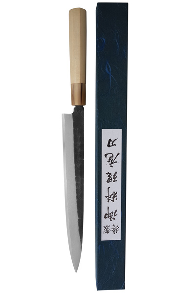 Hideo Kitaoka Nóż Shirogami Black Yanagi 27 cm
