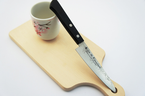 Satake Nashiji Black Pakka Nóż uniwersalny  12 cm