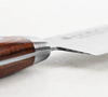 Satake Unique Shirogami Nóż Santoku 17 cm w drewnianym pudełku