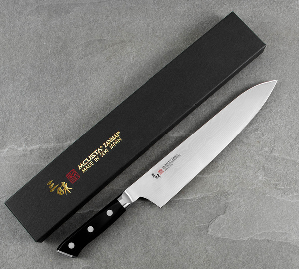Mcusta Zanmai Classic Damascus VG-10 Pakka Nóż szefa 24 cm