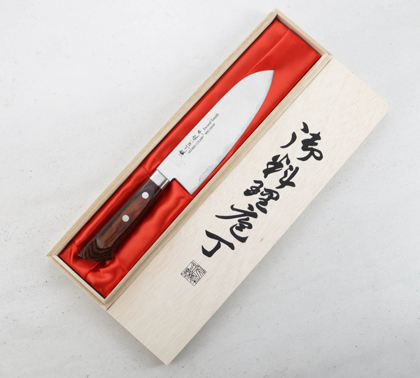 Satake Unique AUS-8 Nóż Santoku 17 cm