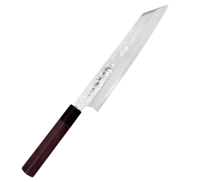 Hideo Kitaoka Shirogami Satin Nóż Kiritsuke 21 cm