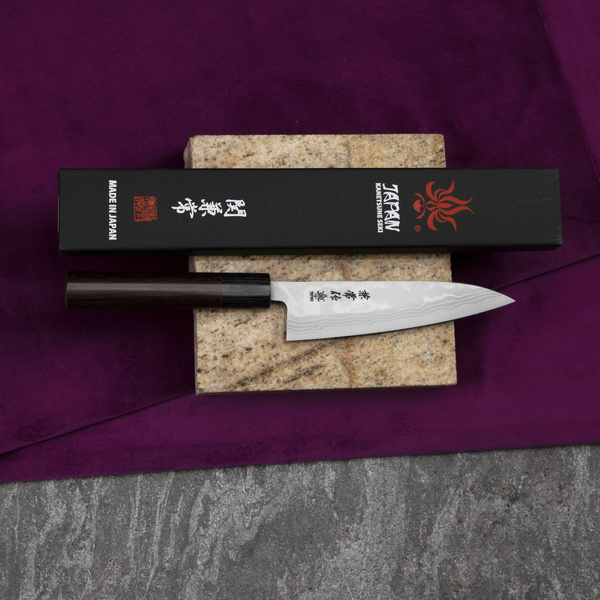 Kanetsune Zen-Bokashi Aogami#2 Nóż uniwersalny 13,5 cm