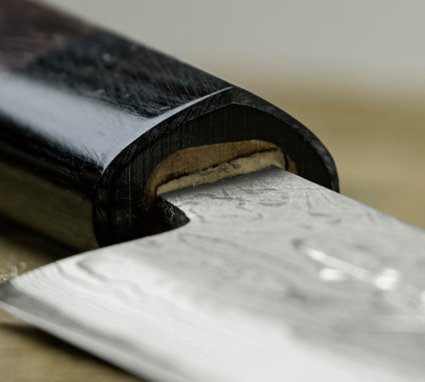 Hideo Kitaoka Shirogami Satin Nóż Kaisaki 12 cm
