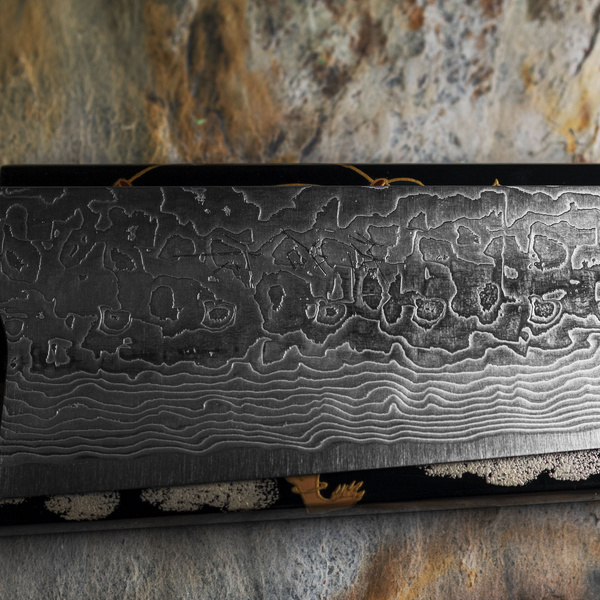 Takeshi Saji Art Fujin Raijin R-2 Nóż Szefa kuchni 21 cm + Saya