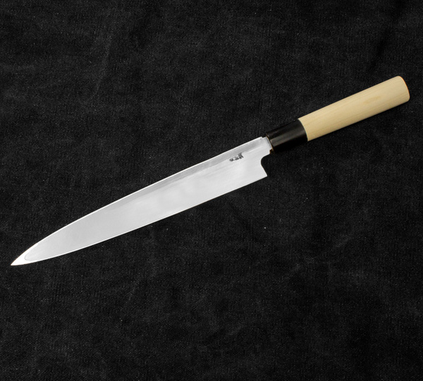 Tojiro Aogami Slanted Nóż Yanagi-sashimi 24 cm