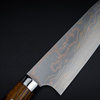 Takeshi Saji IW Aogami#2 Color Nóż Santoku 18 cm