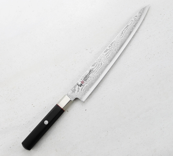 Mcusta Zanmai VG-10 Splash Nóż Sujihiki 24 cm