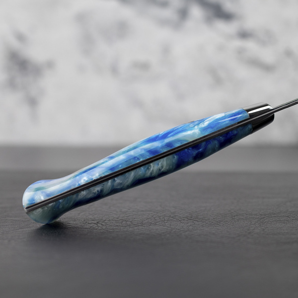 Takeshi Saji STRIX Blue Acrylic Nóż Szefa kuchni 21 cm