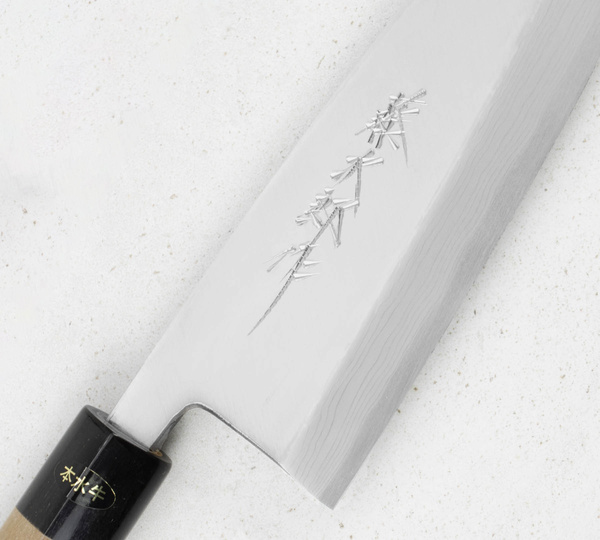 Tojiro Aogami Damascus Nóż Deba 21 cm