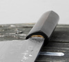 Hideo Kitaoka Shirogami Satin Damascus Nóż Funayuki 18 cm