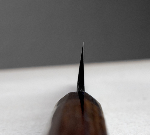Hideo Kitaoka Shirogami Black Oktagon Nóż Yanagi 27 cm