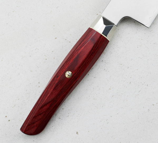 Mcusta Zanmai Red Revolution SPG2 Nóż  Santoku 18 cm