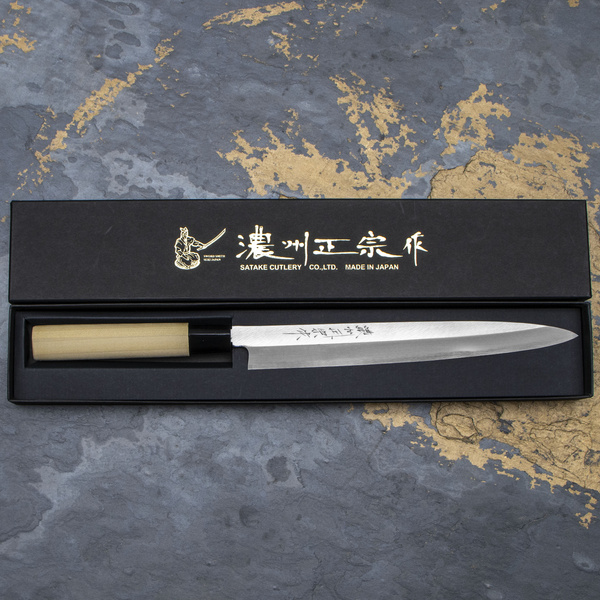 Satake Cutlery Mfg S/D SK-5 Rdzewny Nóż Yanagi-Sashimi 24 cm
