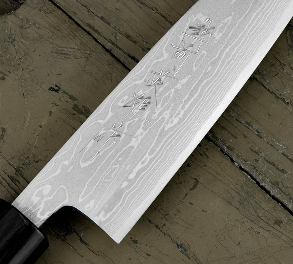 Hideo Kitaoka Shirogami Satin Nóż Kaisaki 12 cm