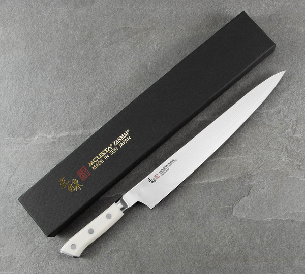 Mcusta Zanmai Classic Damascus VG-10 Corian Nóż Sujihiki 27 cm