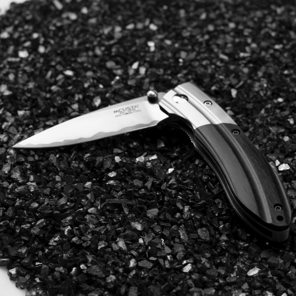Mcusta Shinra Mixture SPG2 Black Pakka 7,2 cm