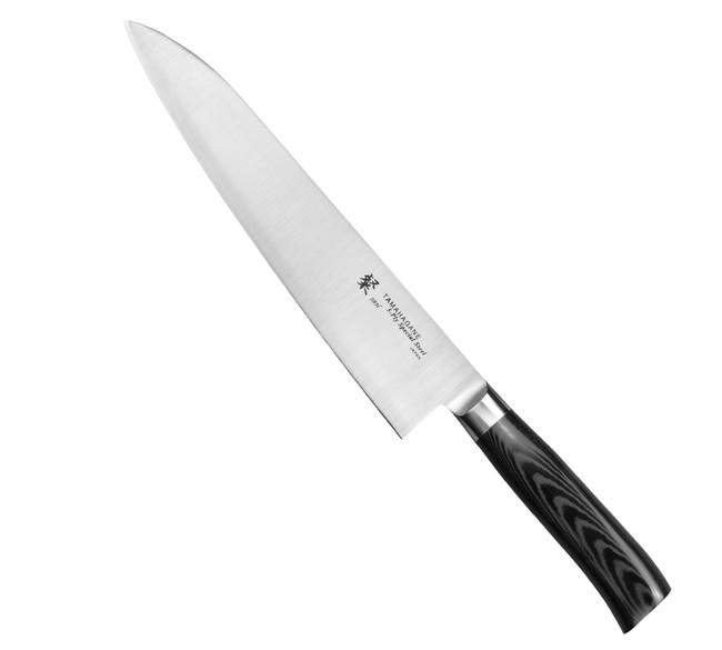 Tamahagane SAN Black VG-5 Nóż Szefa 24 cm