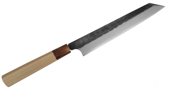 Hideo Kitaoka Nóż Shirogami Black Kiritsuke 24 cm